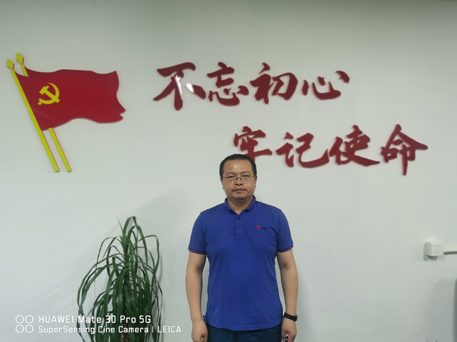 2022年度尊龙凯时医药金鹰斗争者——李广青